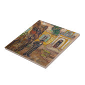 Vincent Van Gogh - Saint-Paul Asylum in Saint-Remy Fliese (Seite)