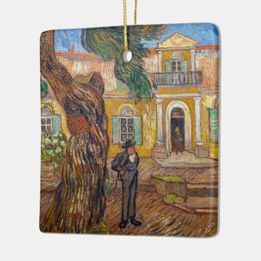 Vincent Van Gogh - Saint-Paul Asylum in Saint-Remy Keramikornament (Links)