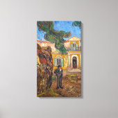 Vincent Van Gogh - Saint-Paul Asylum in Saint-Remy Leinwanddruck (Vorderseite)