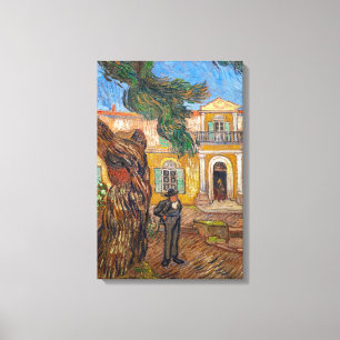 Vincent Van Gogh - Saint-Paul Asylum in Saint-Remy Leinwanddruck