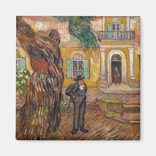 Vincent Van Gogh - Saint-Paul Asylum in Saint-Remy Magnet (Vorne)
