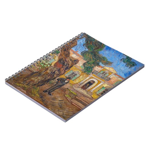 Vincent Van Gogh - Saint-Paul Asylum in Saint-Remy Notizblock (Linke Seite)