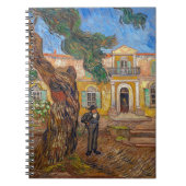 Vincent Van Gogh - Saint-Paul Asylum in Saint-Remy Notizblock (Vorderseite)