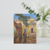Vincent Van Gogh - Saint-Paul Asylum in Saint-Remy Postkarte (Stehend Vorderseite)