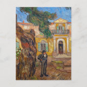 Vincent Van Gogh - Saint-Paul Asylum in Saint-Remy Postkarte (Vorderseite)