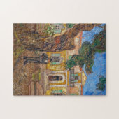 Vincent Van Gogh - Saint-Paul Asylum in Saint-Remy Puzzle (Horizontal)