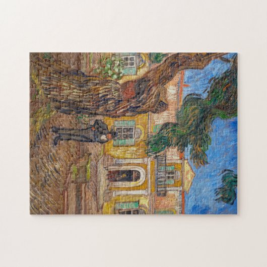 Vincent Van Gogh - Saint-Paul Asylum in Saint-Remy Puzzle (Horizontal)