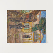 Vincent Van Gogh - Saint-Paul Asylum in Saint-Remy Wandteppich (Vorderseite (Horizontal))