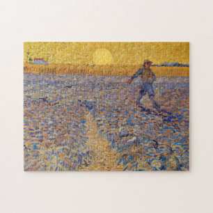 Vincent van Gogh - Sämann bei untergehender Sonne Puzzle