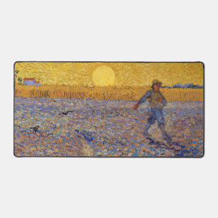 Vincent van Gogh - Sämann beim Sonnenuntergang Schreibtischunterlage