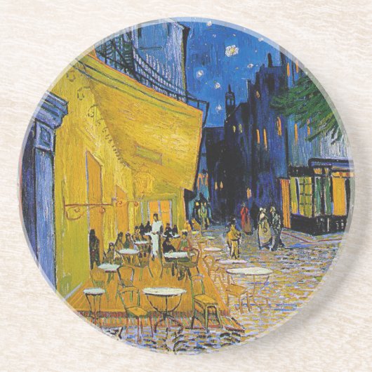 Vincent van Gogh Sandstein Untersetzer (Vorne)