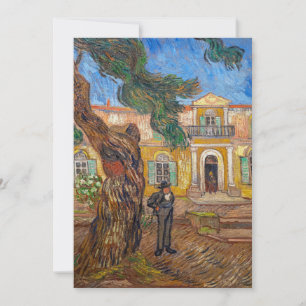Vincent Van Gogh - Sankt-Paulus-Asyl in Saint-Rémy Einladung