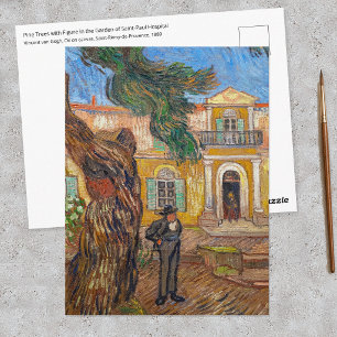 Vincent Van Gogh - Sankt-Paulus-Asyl in Saint-Rémy Postkarte