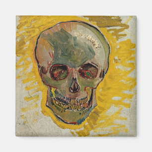 Vincent van Gogh - Schädel 1887 #2 Magnet