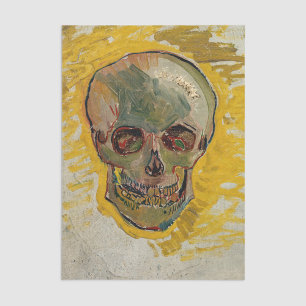 Vincent van Gogh - Schädel 1887 #2 Seidenpapier