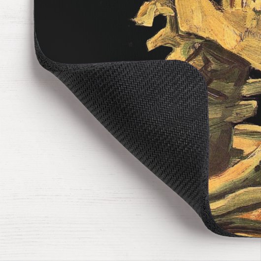Vincent van Gogh - Schädel mit brennender Mousepad (Ecke)