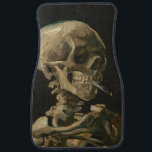 Vincent Van Gogh - Schädel mit brennender Zigarett Autofußmatte<br><div class="desc">Vincent Van Gogh - Schädel mit brennender Zigarette</div>