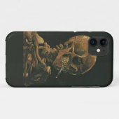 Vincent van Gogh-Schädel-rauchende Zigarette Case-Mate iPhone Hülle (Rückseite (Horizontal))