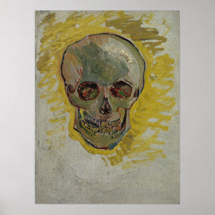 Vincent van Gogh SchädelsammlungHD Fine Art Poster