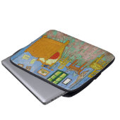 Vincent Van Gogh. Schlafzimmer. Impressionismus Vi Laptopschutzhülle (Vorne Knopf)