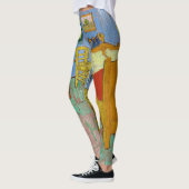 Vincent Van Gogh. Schlafzimmer. Impressionismus Vi Leggings (Links)