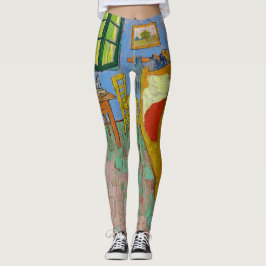 Vincent Van Gogh. Schlafzimmer. Impressionismus Vi Leggings