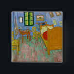 Vincent Van Gogh Schlafzimmer. Impressionistische  Button<br><div class="desc">Vincent Van Gogh "The Bedroom" Taste. Impressionistische Zimmerkunst.</div>