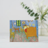 Vincent Van Gogh Schlafzimmer. Impressionistische Postkarte (Stehend Vorderseite)