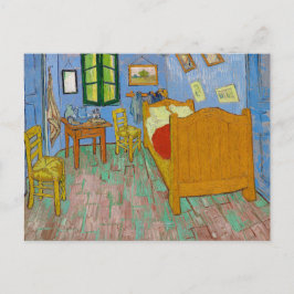 Vincent Van Gogh Schlafzimmer. Impressionistische  Postkarte