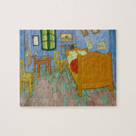 Vincent Van Gogh Schlafzimmer. Impressionistische  Puzzle