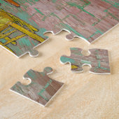 Vincent Van Gogh Schlafzimmer. Impressionistische  Puzzle (Seite)