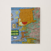 Vincent Van Gogh Schlafzimmer. Impressionistische  Puzzle (Vertikal)
