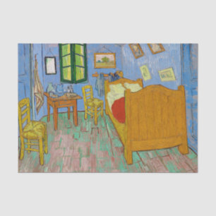 Vincent Van Gogh Schlafzimmer. Impressionistische Seidenpapier