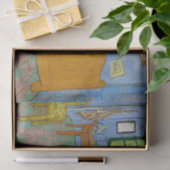 Vincent Van Gogh Schlafzimmer. Impressionistische Seidenpapier (Geschenk)