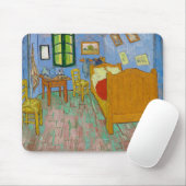 Vincent Van Gogh Schlafzimmer. Impressionistischer Mousepad (Mit Mouse)