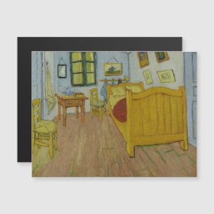 Vincent Van Gogh, Schlafzimmer in Arles, 1. Versio Magneteinladung