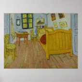 Vincent Van Gogh, Schlafzimmer in Arles, 1. Versio Poster (Vorne)