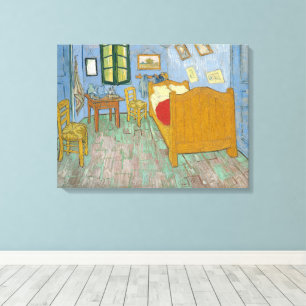 Vincent Van Gogh, Schlafzimmer in Arles, 2. Versio Leinwanddruck
