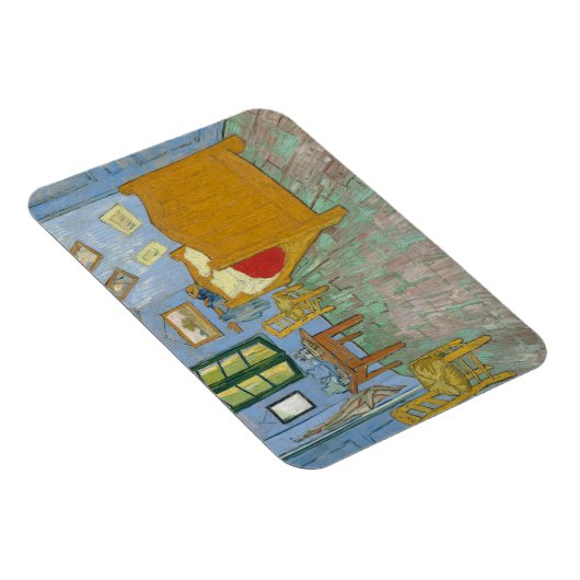 Vincent Van Gogh, Schlafzimmer in Arles, 2. Versio Magnet (Rechte Seite)