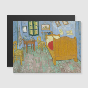 Vincent Van Gogh, Schlafzimmer in Arles, 2. Versio Magneteinladung