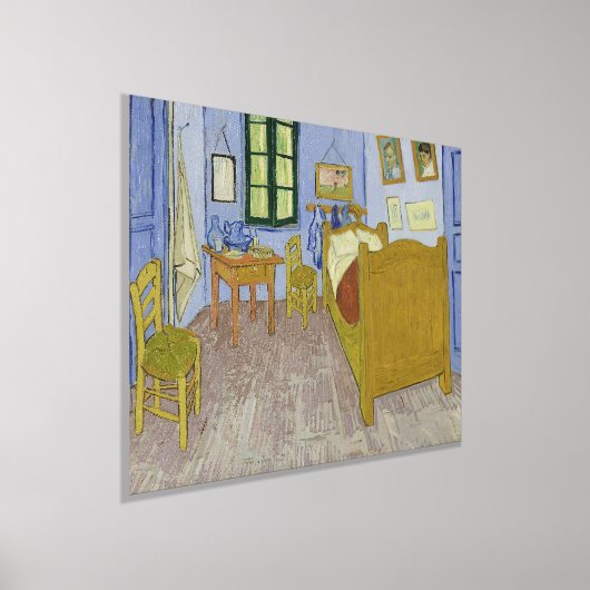 Vincent Van Gogh, Schlafzimmer in Arles, 3. Versio Foliendrucke (Ablage )