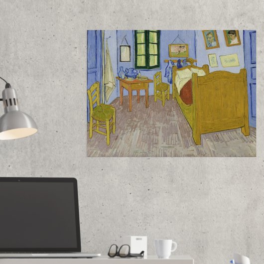Vincent Van Gogh, Schlafzimmer in Arles, 3. Versio Foliendrucke (In Situ (Schreibtisch 2))
