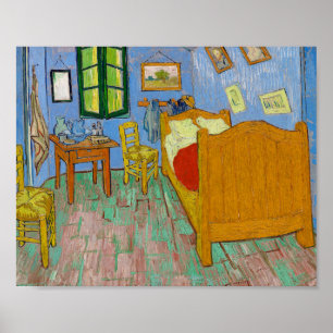 Vincent van Gogh Schlafzimmer in Arles Malerei Poster