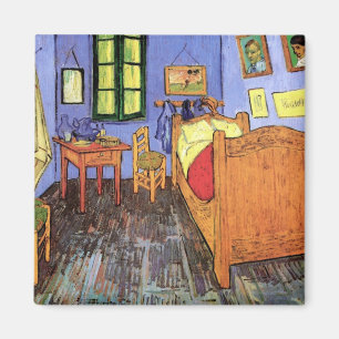Vincent van Gogh - Schlafzimmer in Arles schöner Magnet