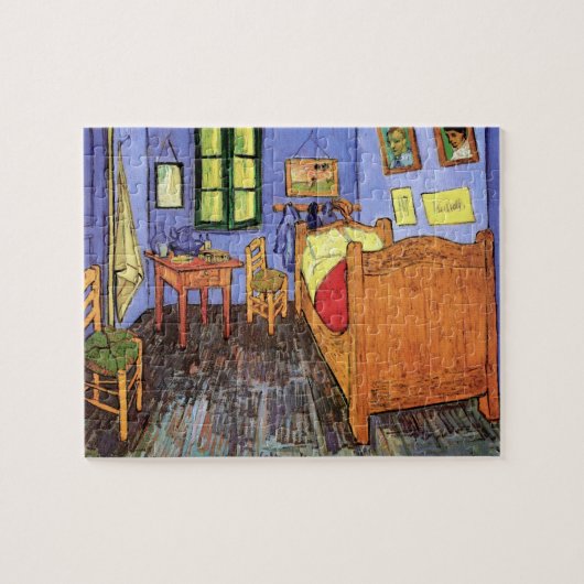 Vincent van Gogh - Schlafzimmer in Arles schöner Puzzle (Horizontal)