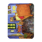 Vincent Van Gogh - Schlafzimmer mit Arles Fine Art Magnet (Vertikal)