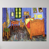 Vincent Van Gogh - Schlafzimmer mit Arles Fine Art Poster (Vorne)
