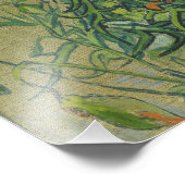 Vincent Van Gogh - Schmetterlinge und Mohn Fotodruck (Ecke)