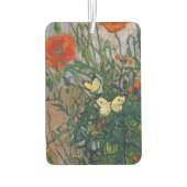 Vincent van Gogh - Schmetterlinge und Pfoten Autolufterfrischer (Rückseite)