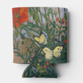 Vincent van Gogh - Schmetterlinge und Pfoten Dosenkühler (Rückseite)